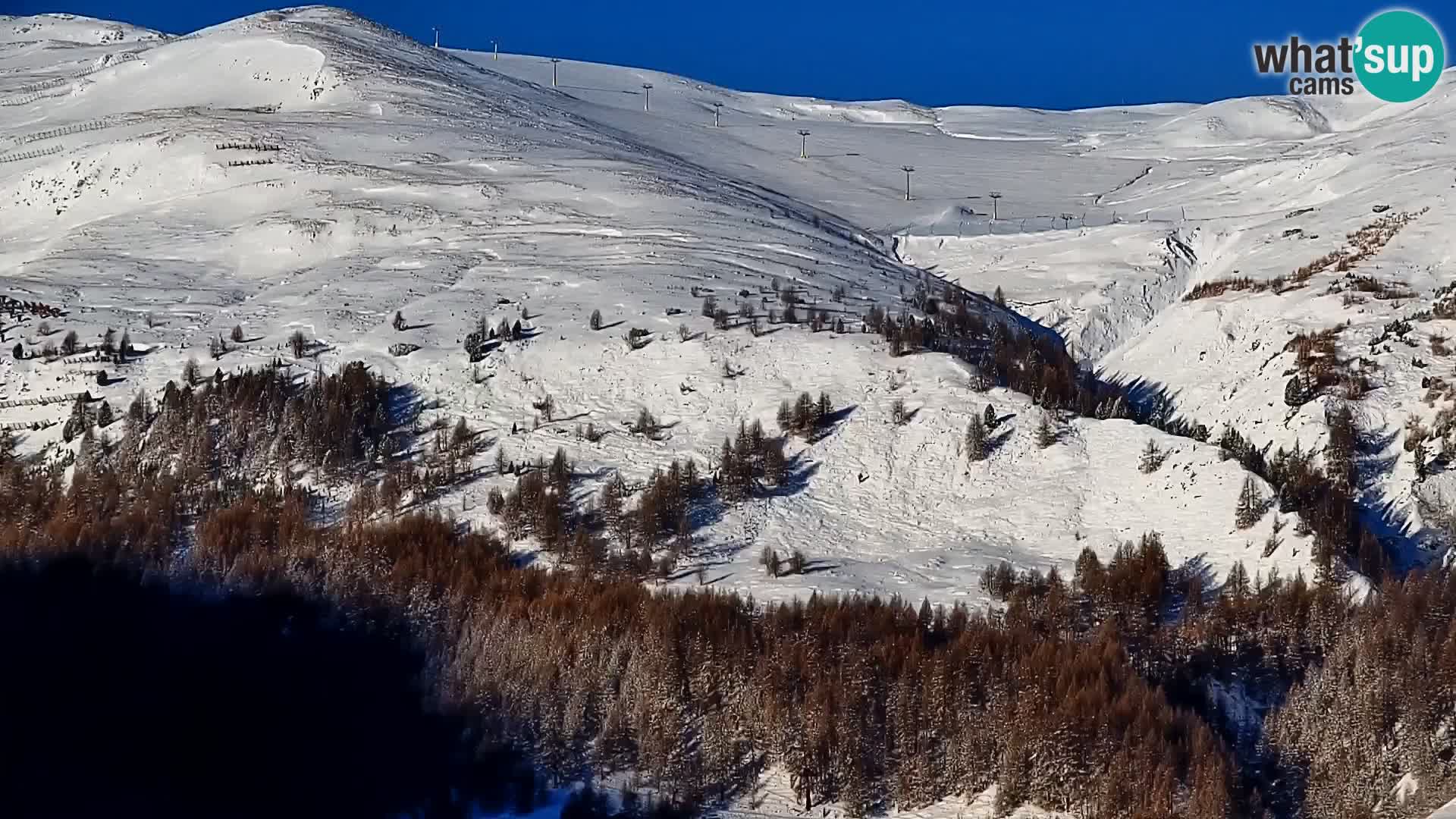 Increíble webcam de Livigno, vista panorámica desde el hotel Teola