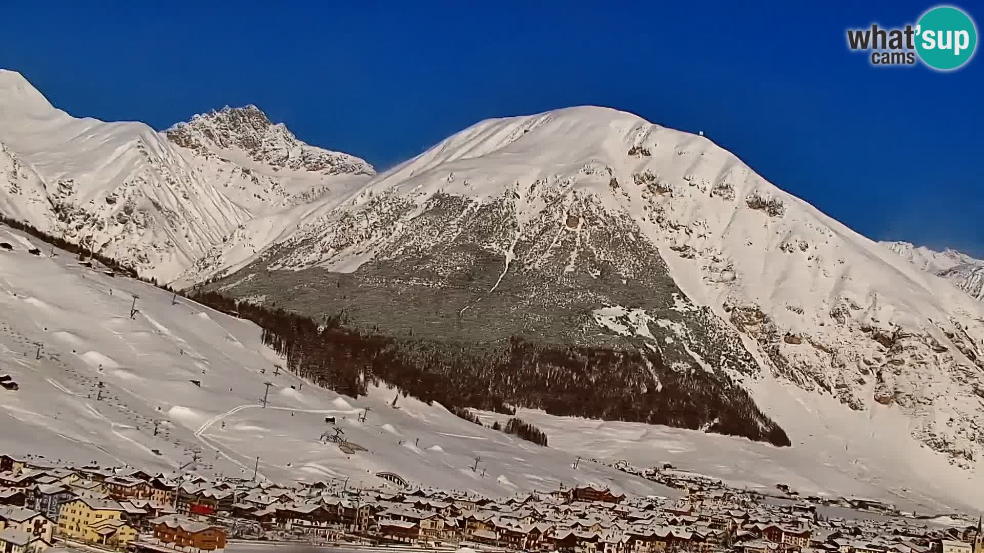 Spletna kamera Livigno panorama | pogled iz hotela Teola