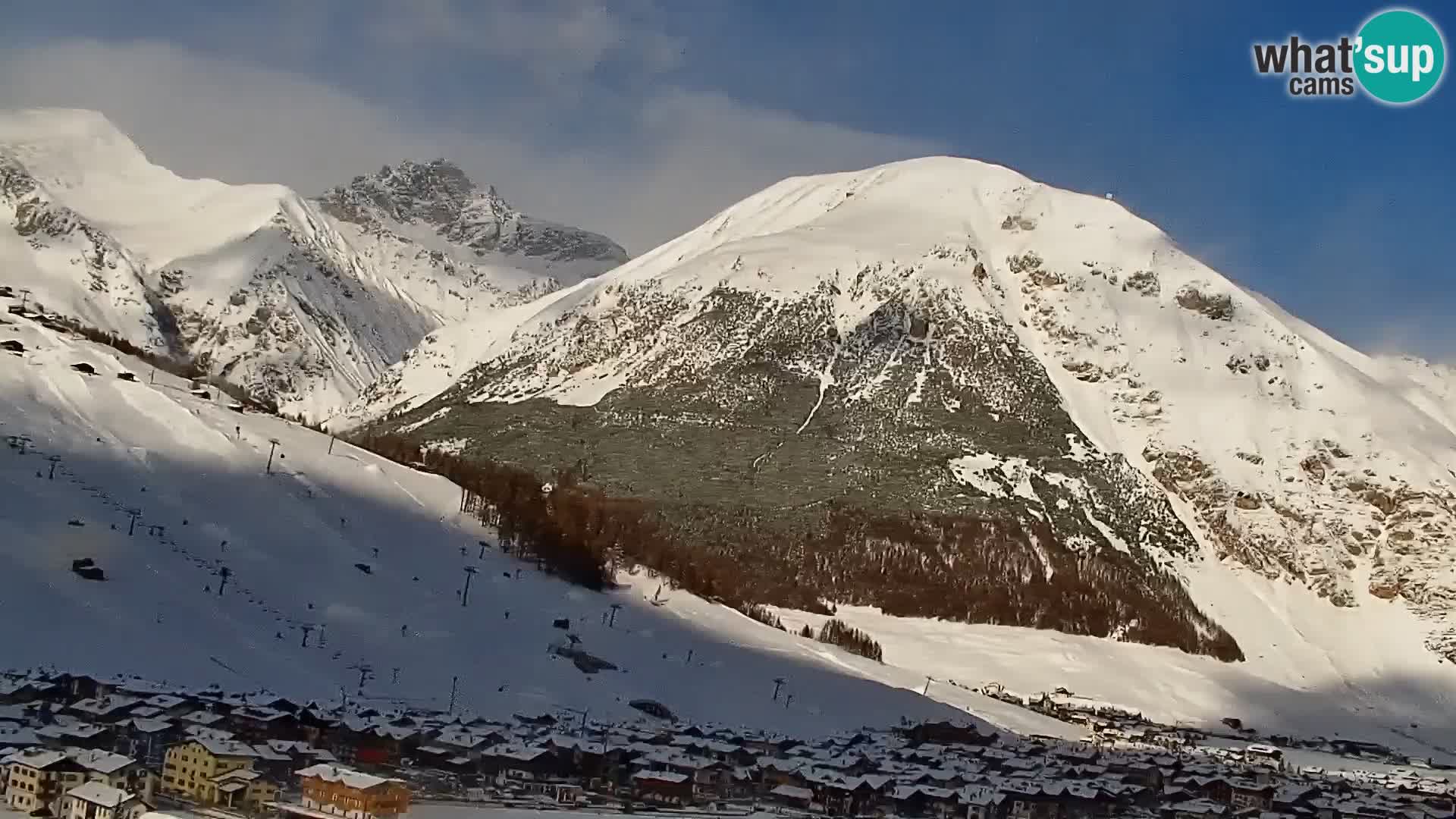 Stupenda webcam Livigno panoramica dall’hotel Teola