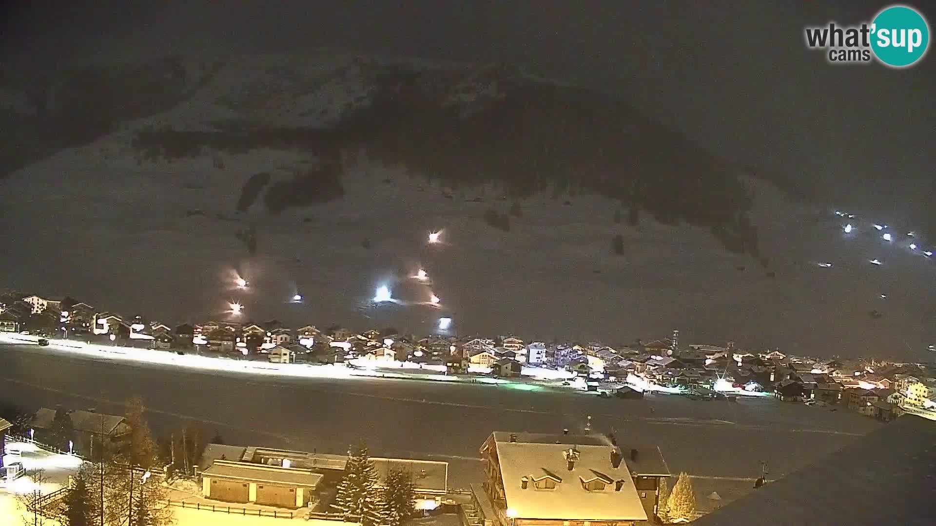 Erstaunliche Livigno Kamera, Panoramablick vom Hotel Teola