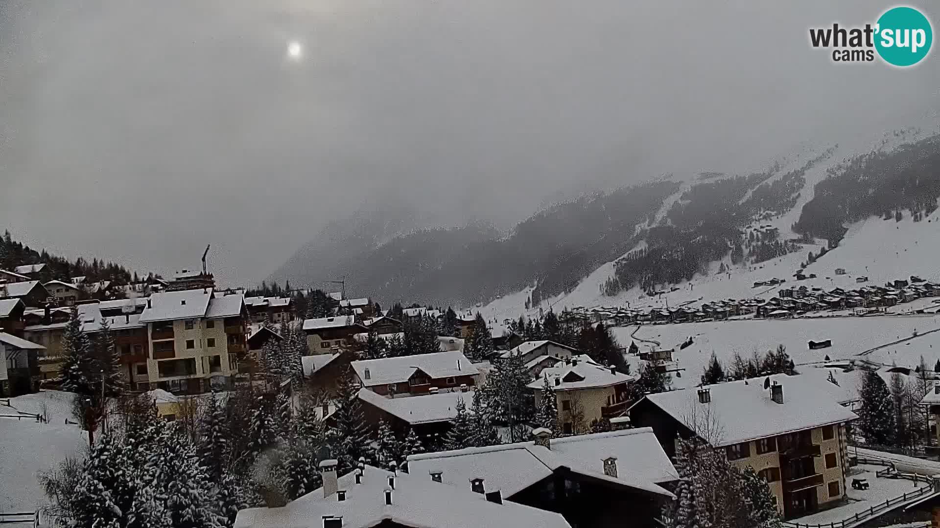 Stupenda webcam Livigno panoramica dall’hotel Teola