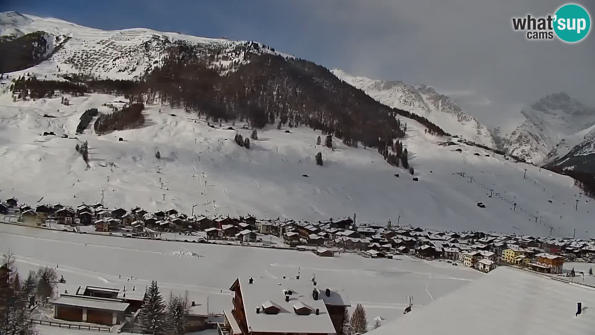 Stupenda webcam Livigno panoramica dall’hotel Teola