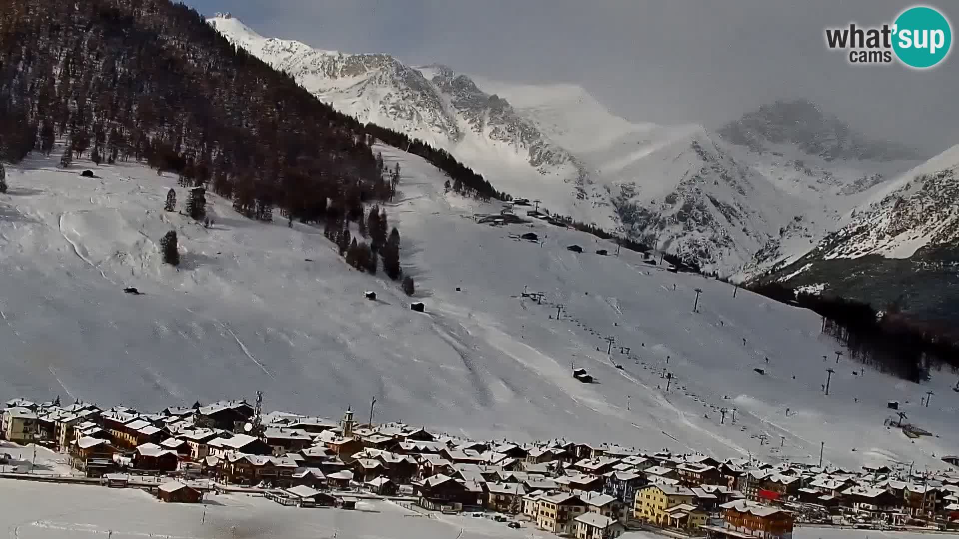 Spletna kamera Livigno panorama | pogled iz hotela Teola