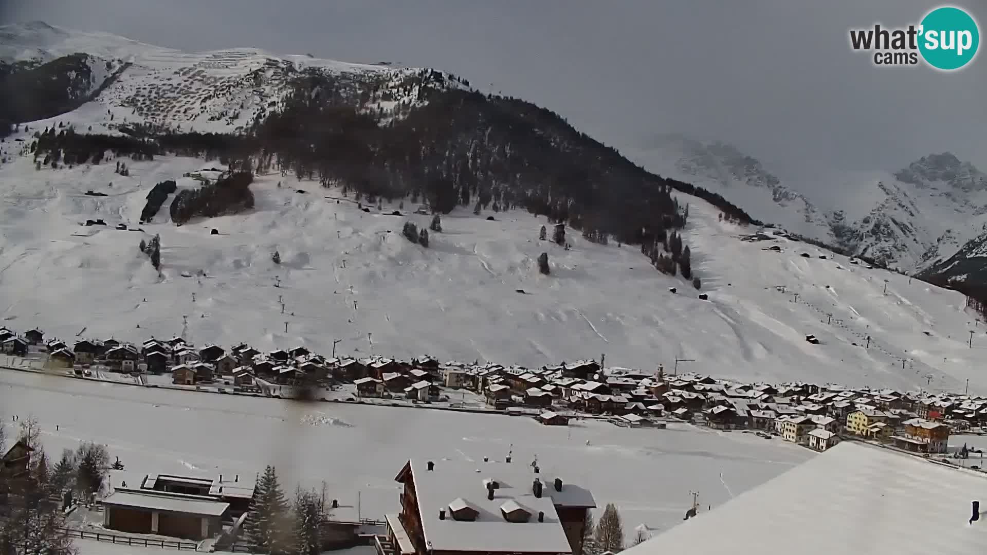 Erstaunliche Livigno Kamera, Panoramablick vom Hotel Teola