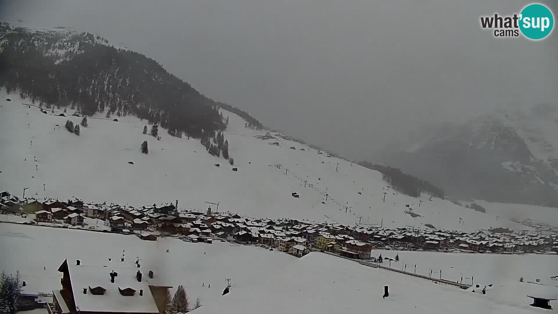 Stupenda webcam Livigno panoramica dall’hotel Teola