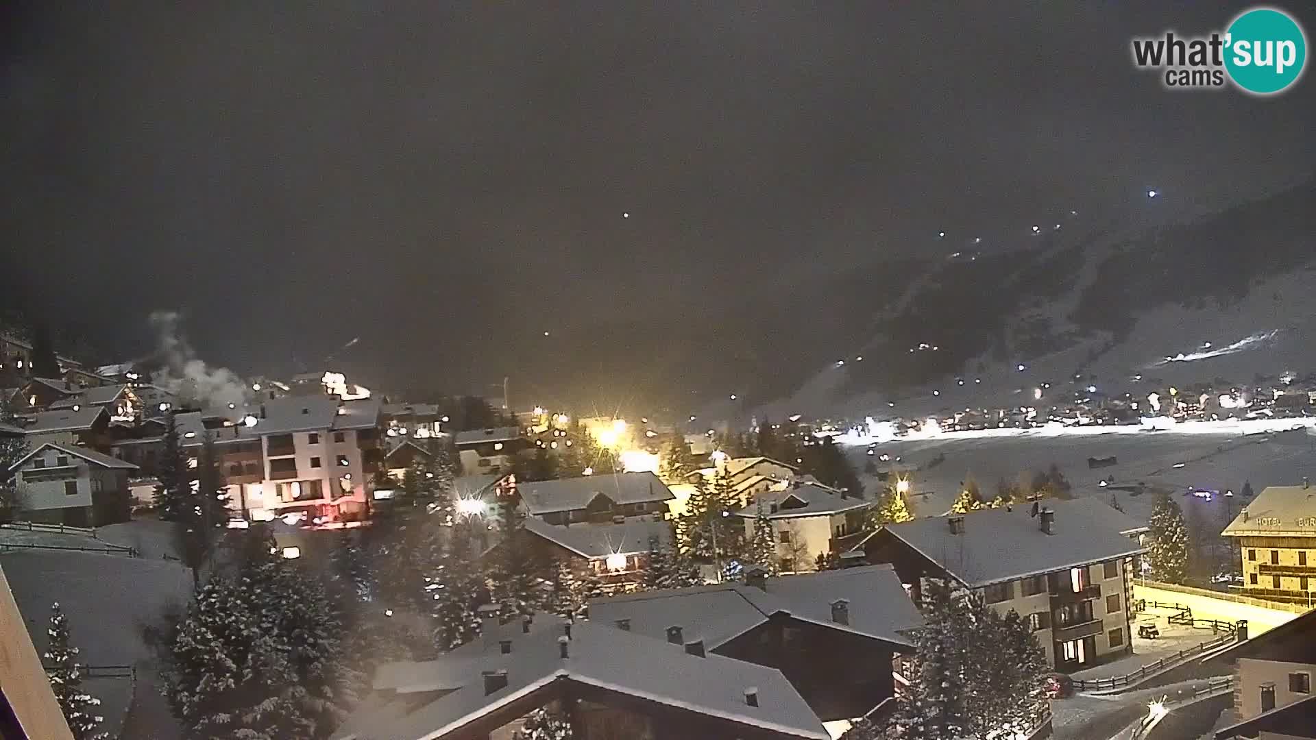 Stupenda webcam Livigno panoramica dall’hotel Teola