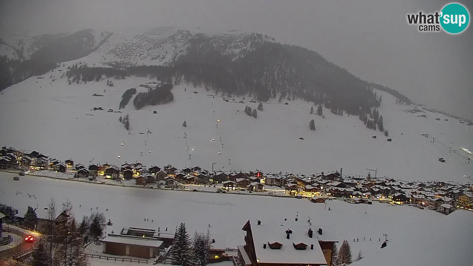 Erstaunliche Livigno Kamera, Panoramablick vom Hotel Teola