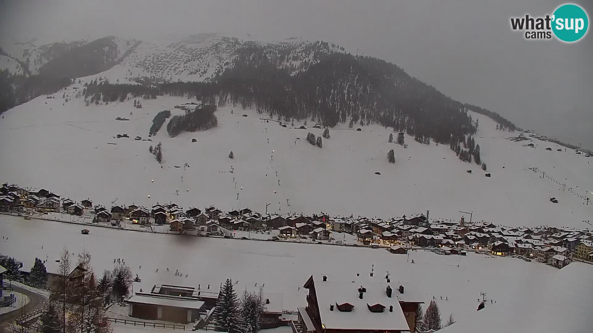 Stupenda webcam Livigno panoramica dall’hotel Teola