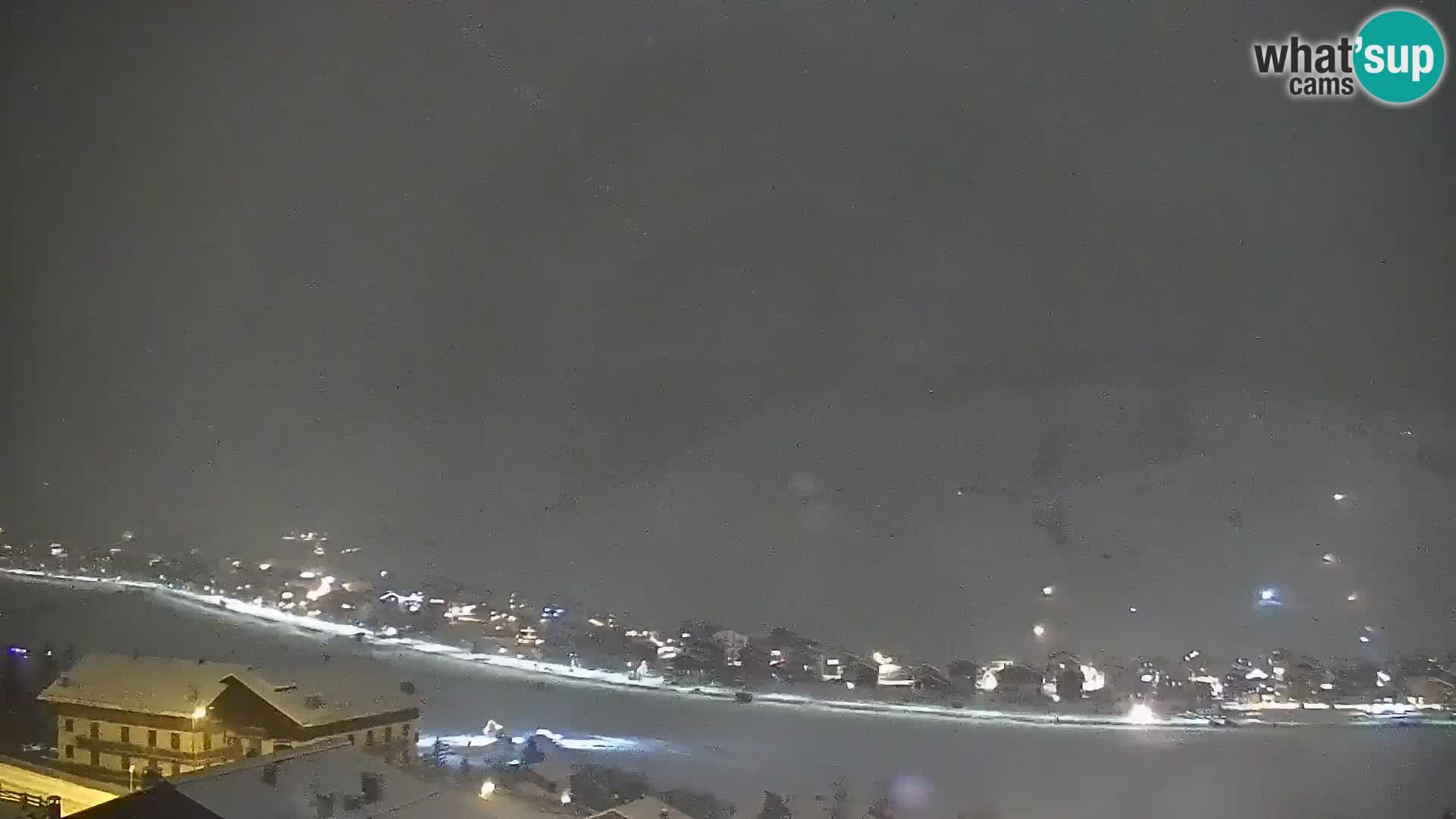 Increíble webcam de Livigno, vista panorámica desde el hotel Teola