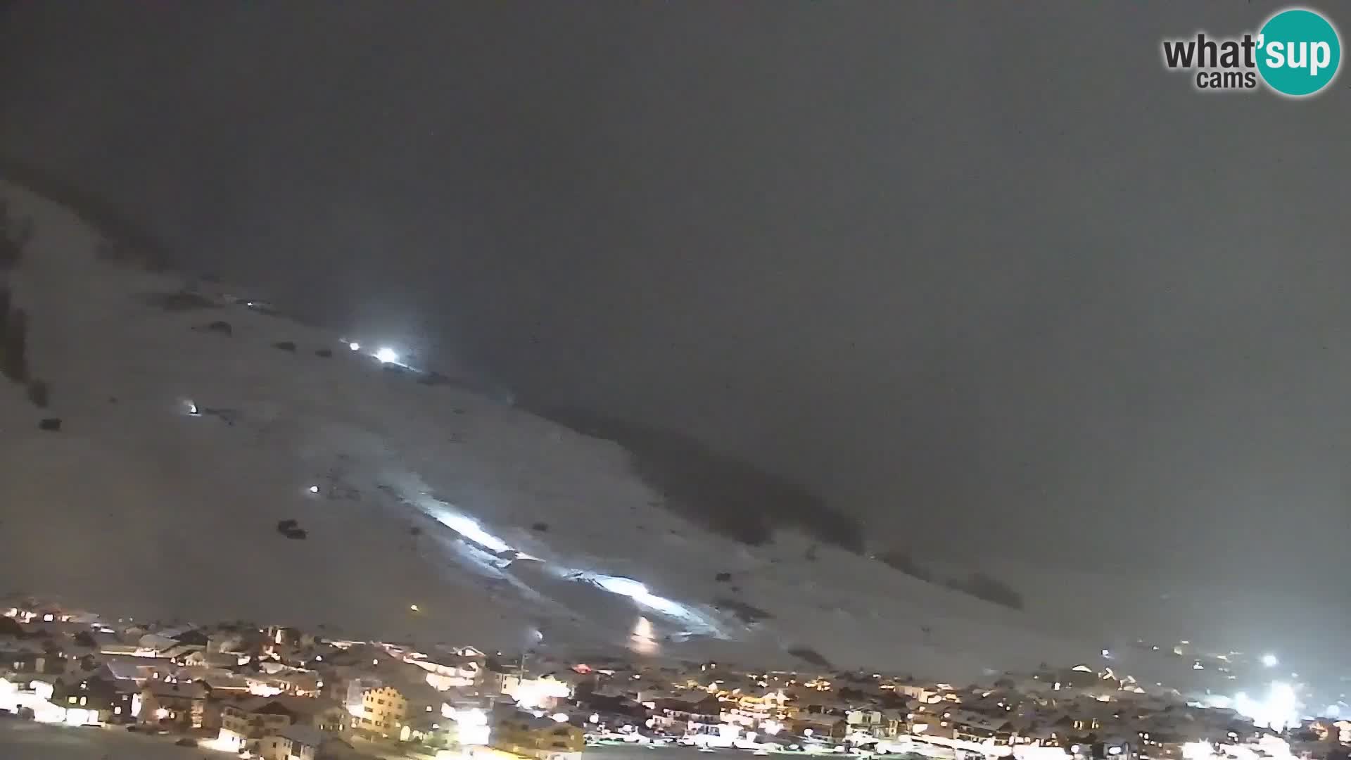 Increíble webcam de Livigno, vista panorámica desde el hotel Teola