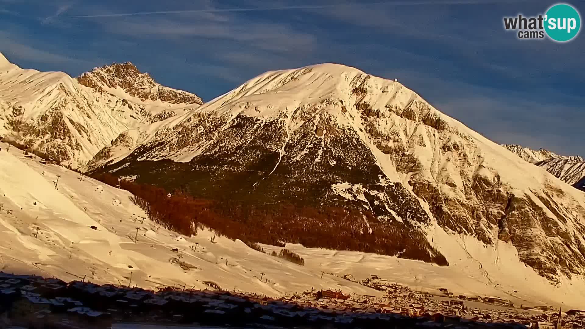 Neverovatna web kamera Livigno, panoramski pogled iz hotela Teola