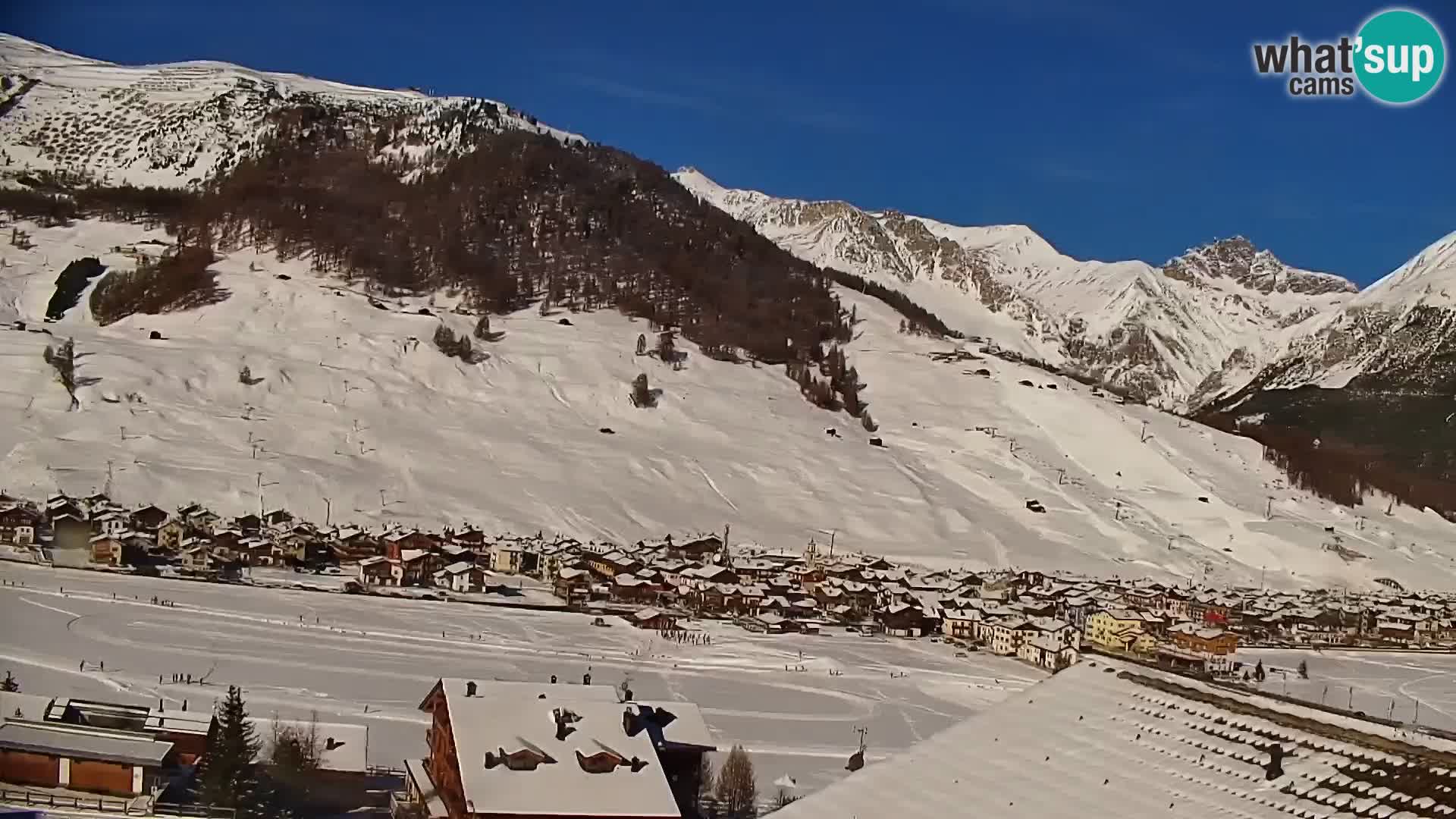 Erstaunliche Livigno Kamera, Panoramablick vom Hotel Teola