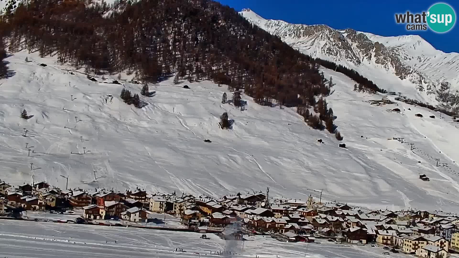 Erstaunliche Livigno Kamera, Panoramablick vom Hotel Teola