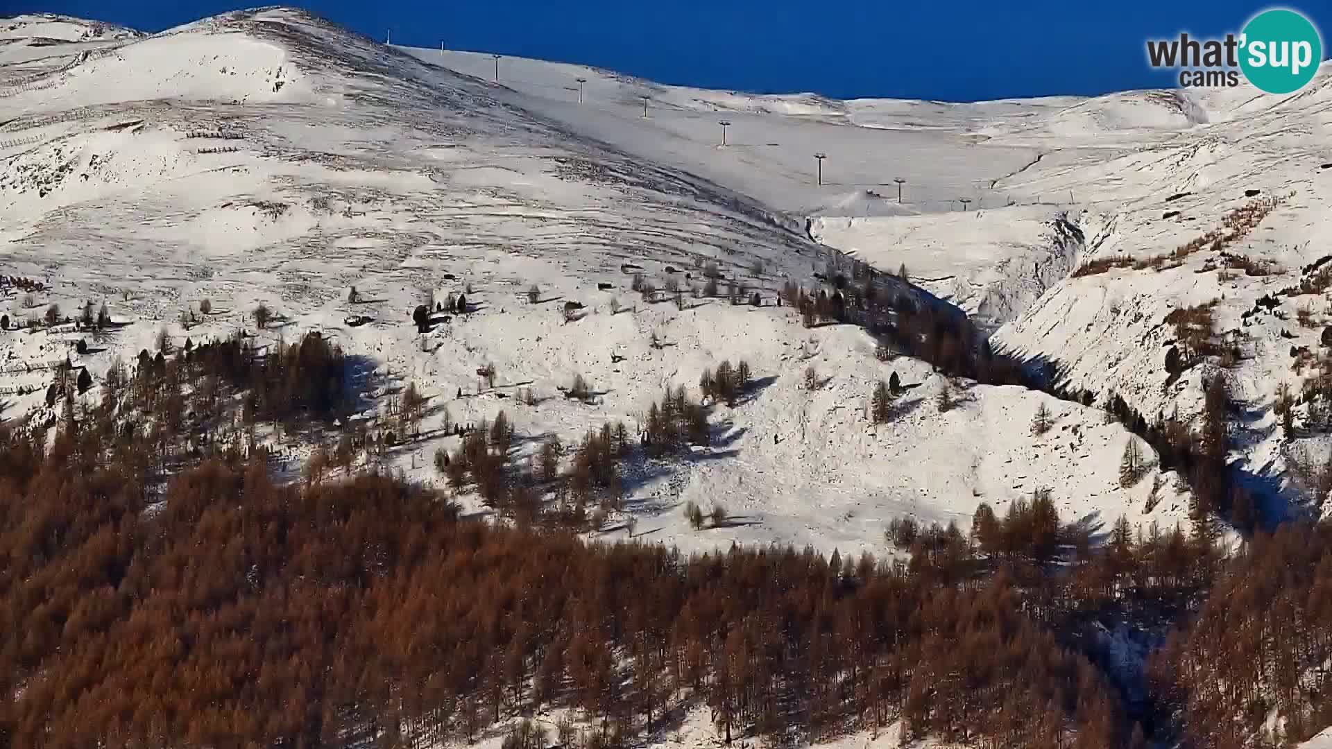 Increíble webcam de Livigno, vista panorámica desde el hotel Teola