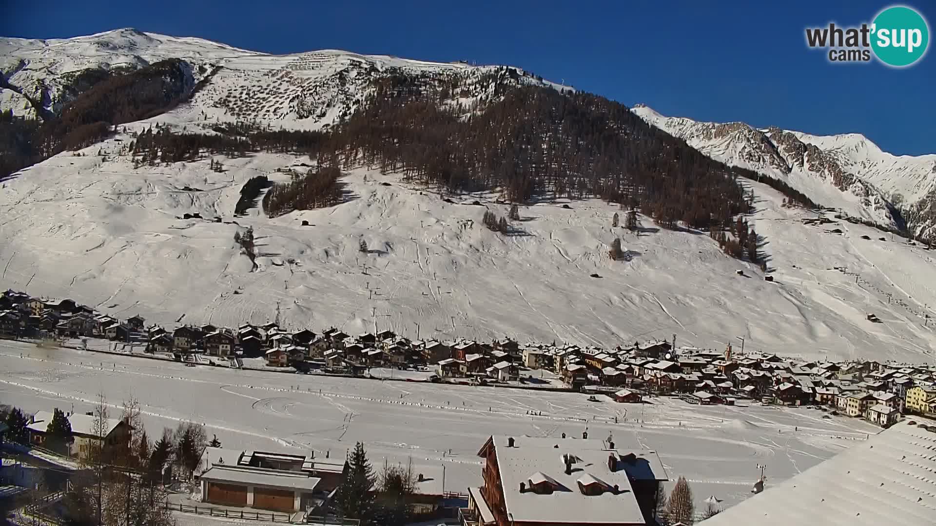 Stupenda webcam Livigno panoramica dall’hotel Teola