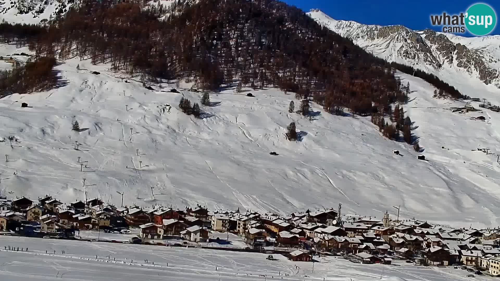 Stupenda webcam Livigno panoramica dall’hotel Teola