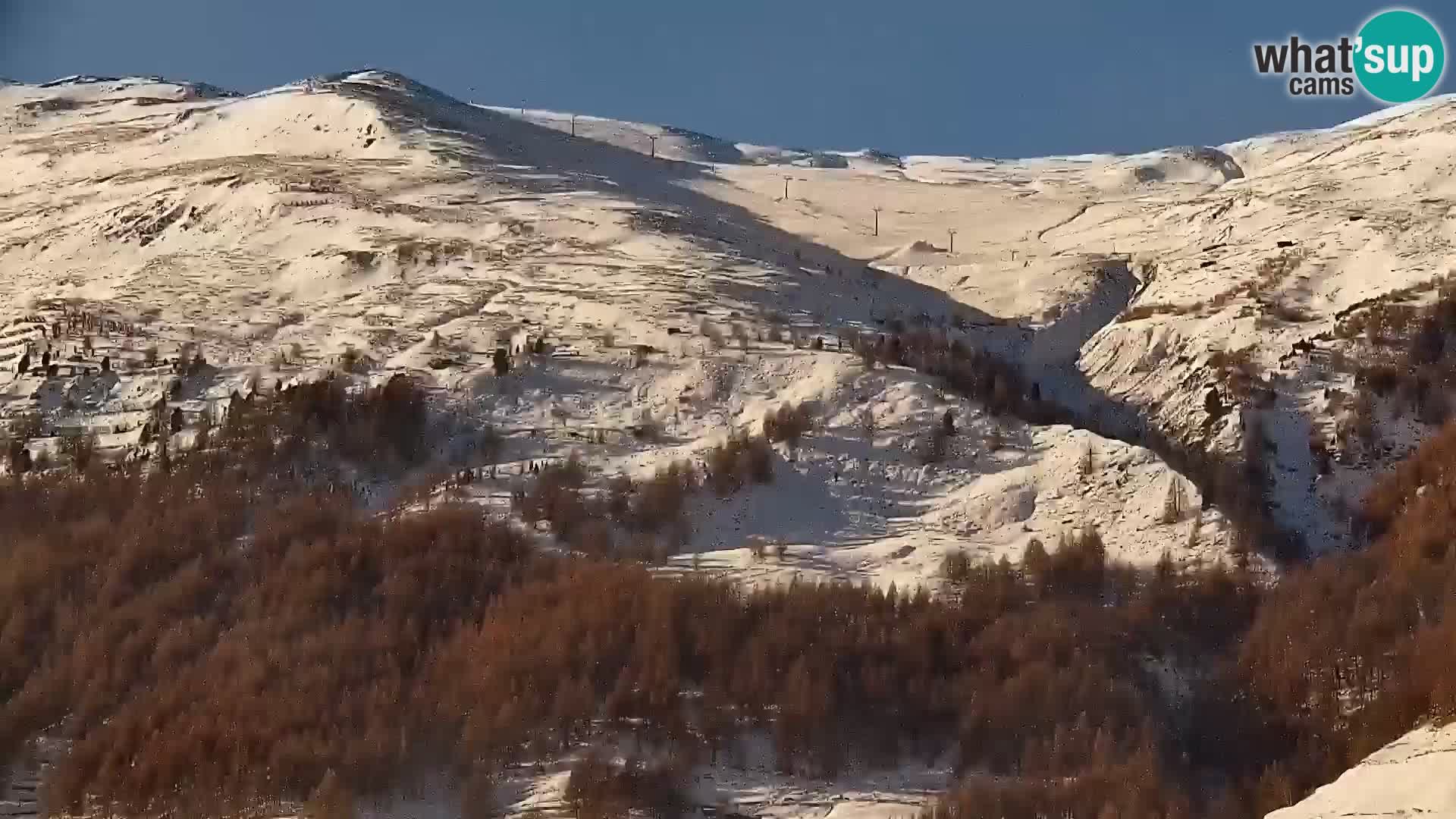 Erstaunliche Livigno Kamera, Panoramablick vom Hotel Teola