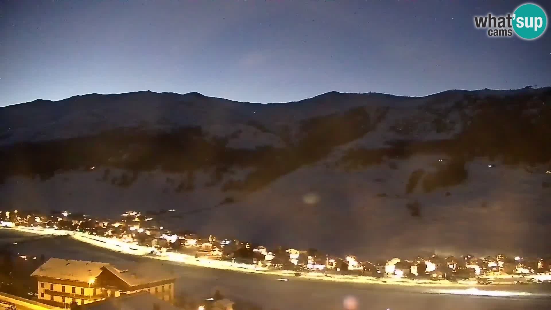 Stupenda webcam Livigno panoramica dall’hotel Teola