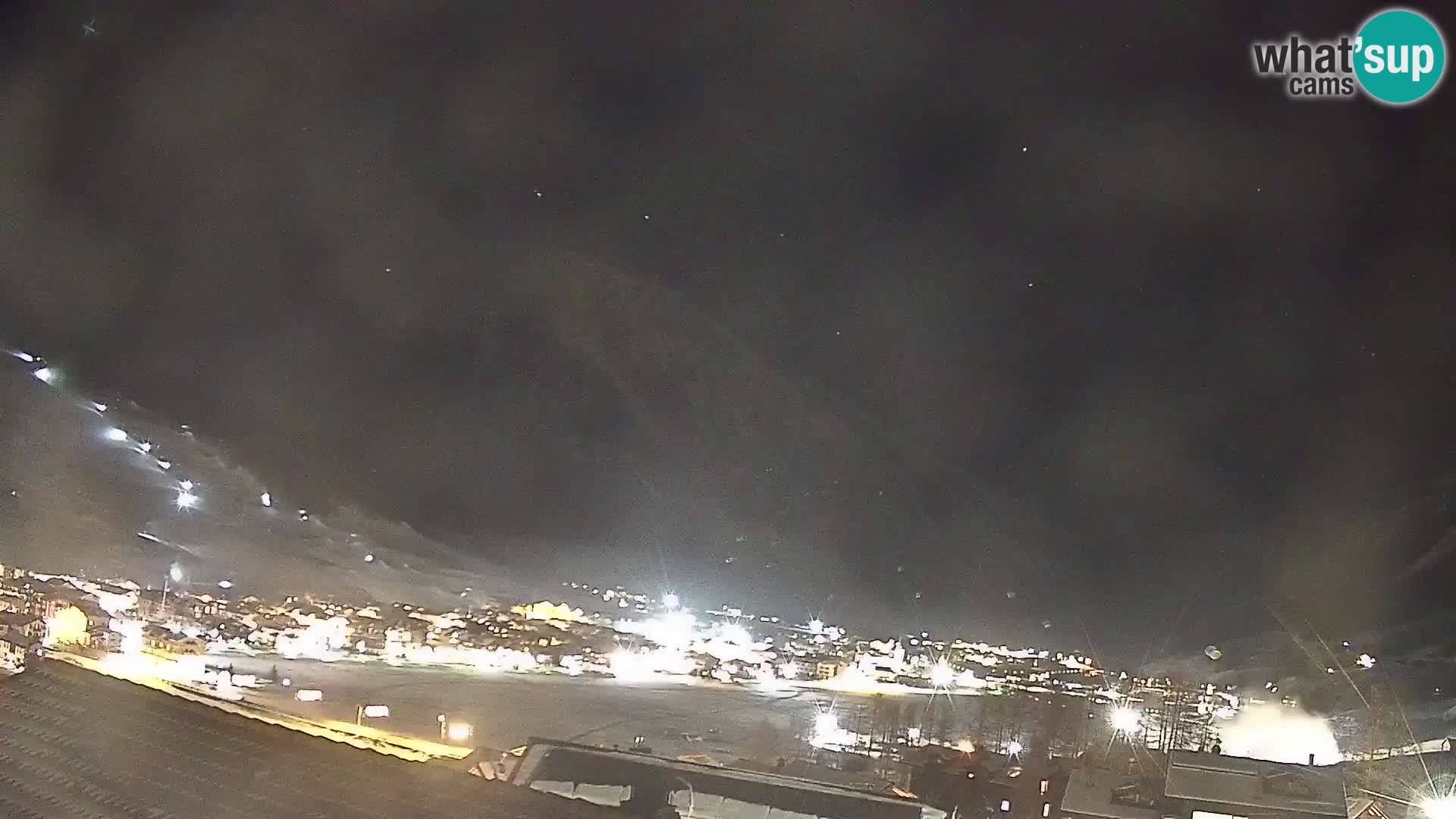 Erstaunliche Livigno Kamera, Panoramablick vom Hotel Teola