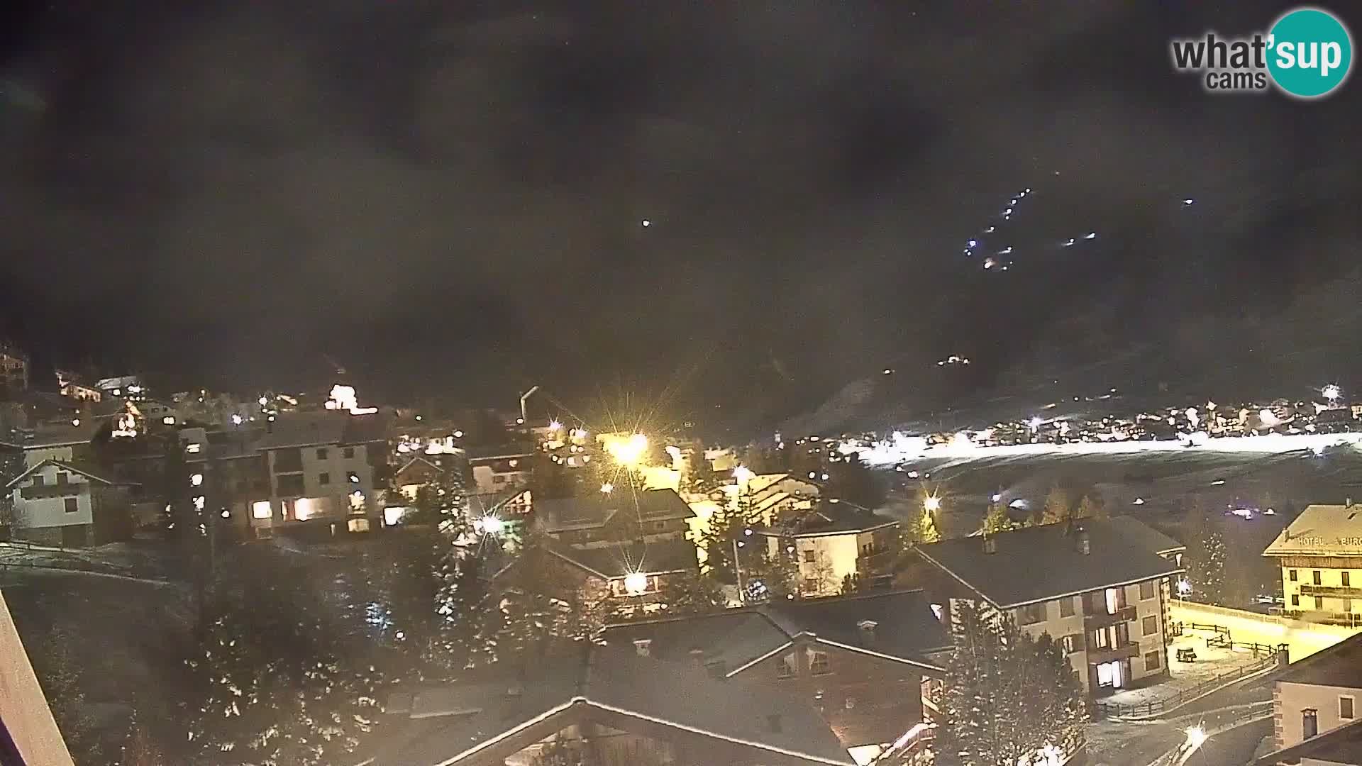 Stupenda webcam Livigno panoramica dall’hotel Teola