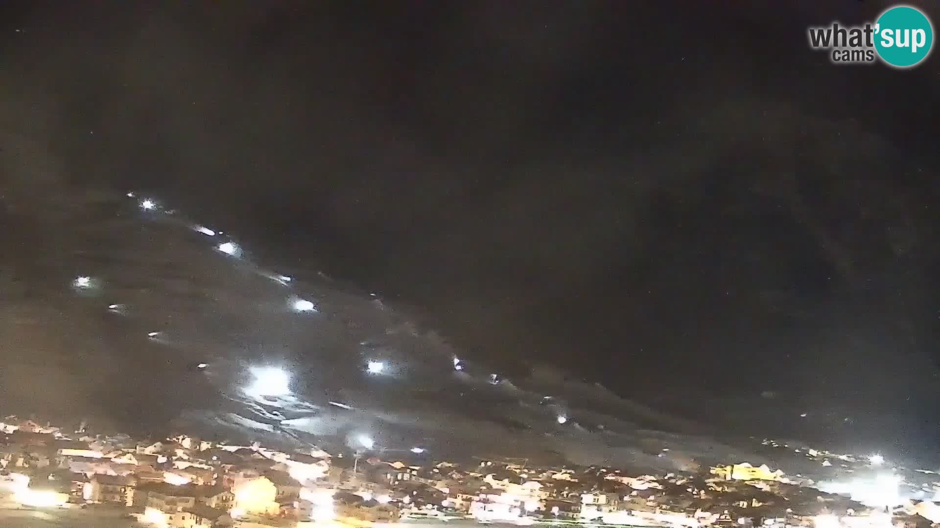 Increíble webcam de Livigno, vista panorámica desde el hotel Teola