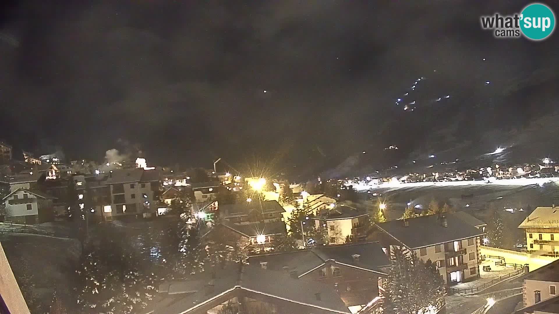 Stupenda webcam Livigno panoramica dall’hotel Teola