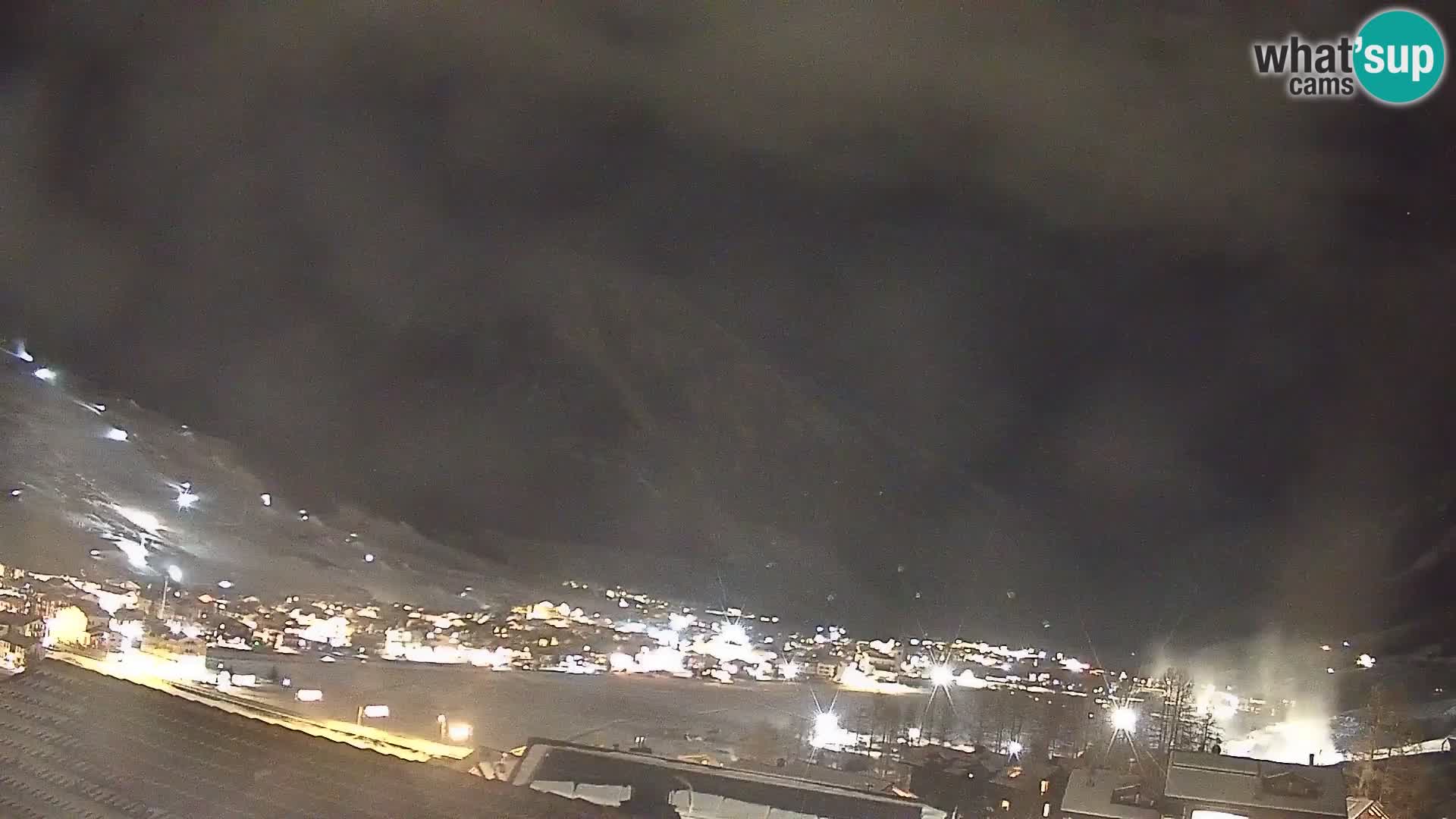 Erstaunliche Livigno Kamera, Panoramablick vom Hotel Teola