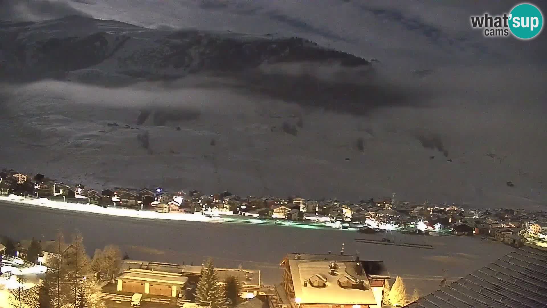 Increíble webcam de Livigno, vista panorámica desde el hotel Teola