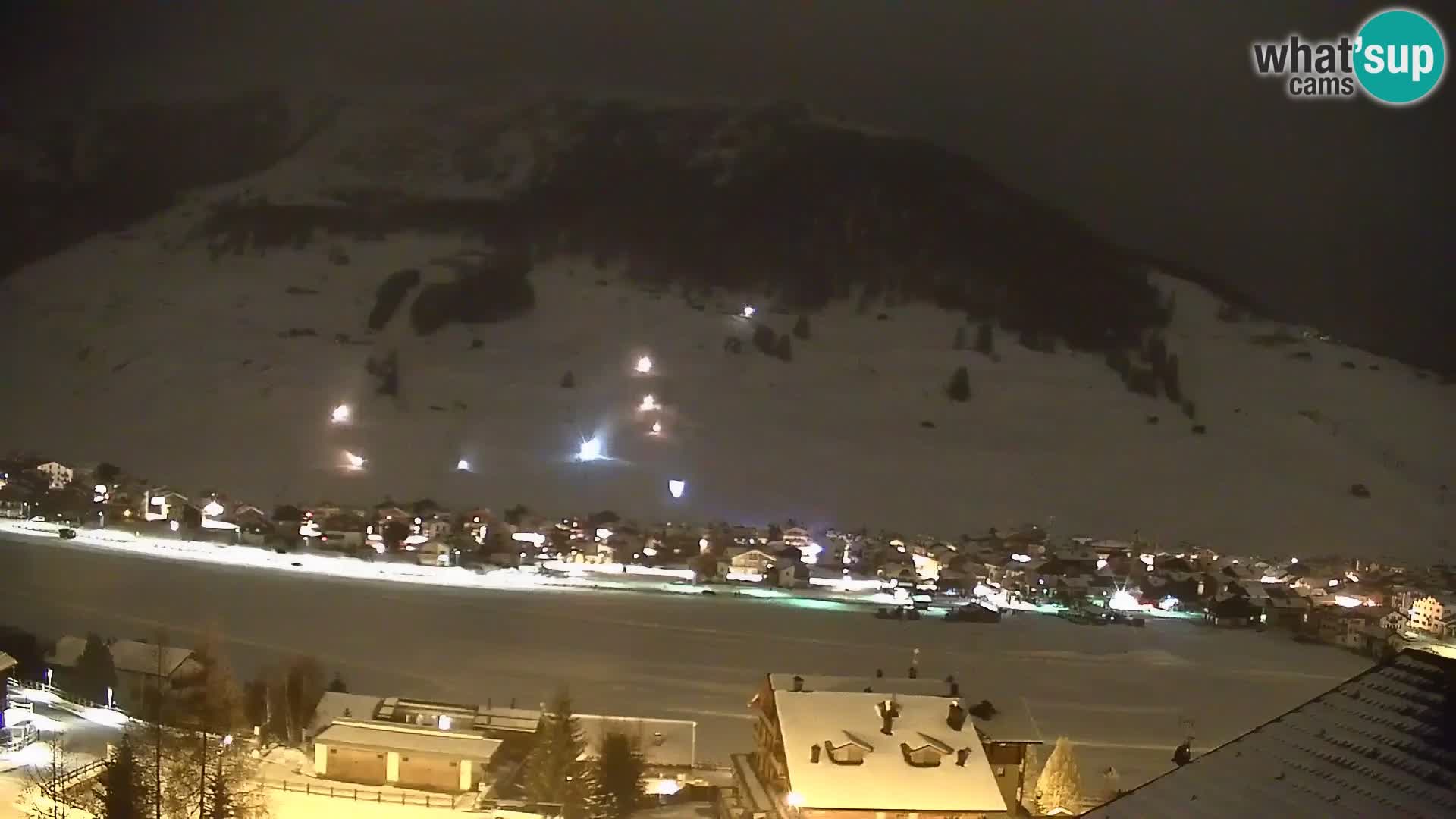 Erstaunliche Livigno Kamera, Panoramablick vom Hotel Teola