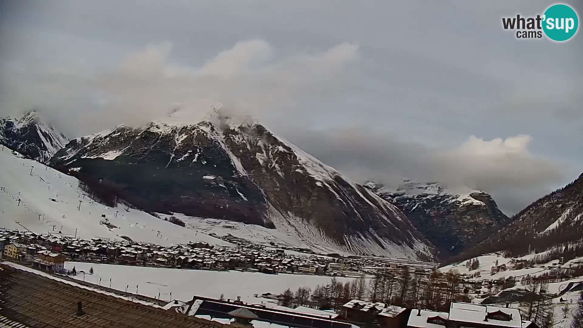 Erstaunliche Livigno Kamera, Panoramablick vom Hotel Teola