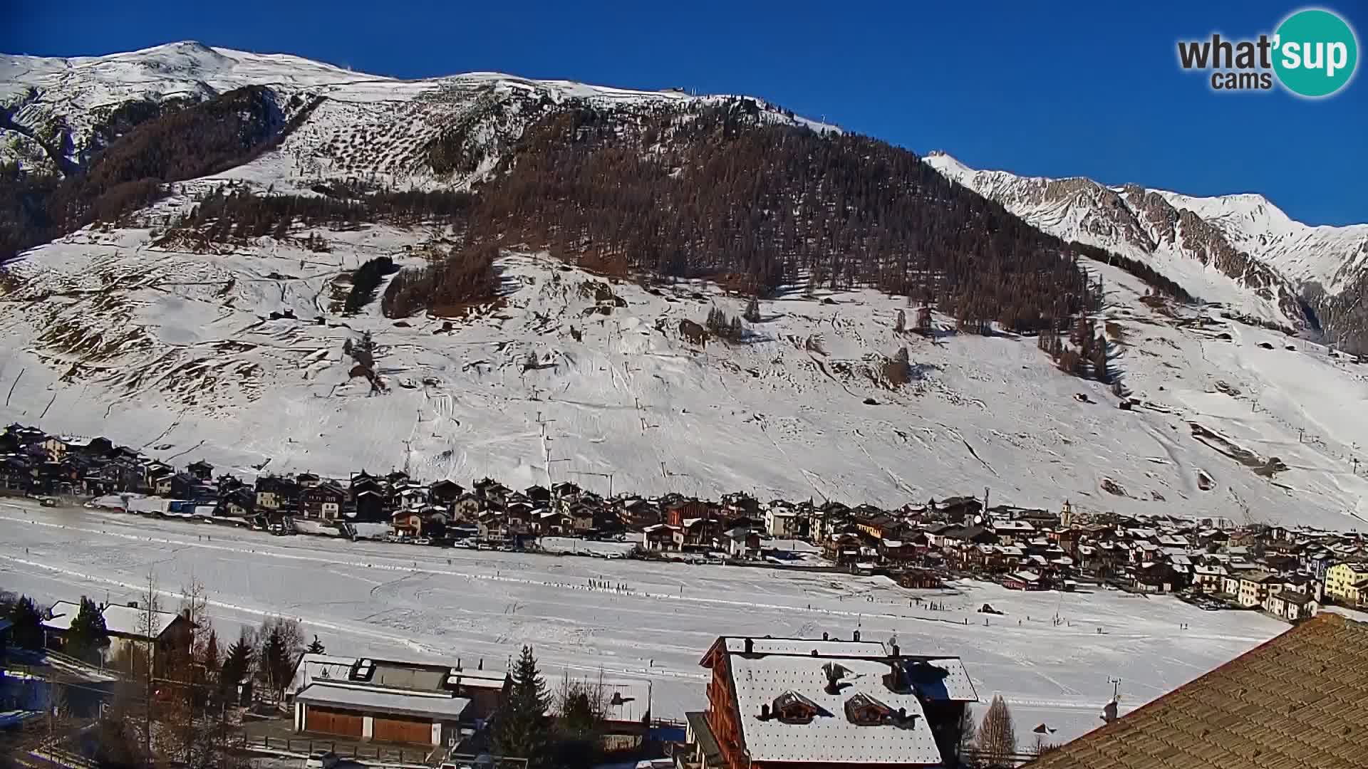 Erstaunliche Livigno Kamera, Panoramablick vom Hotel Teola