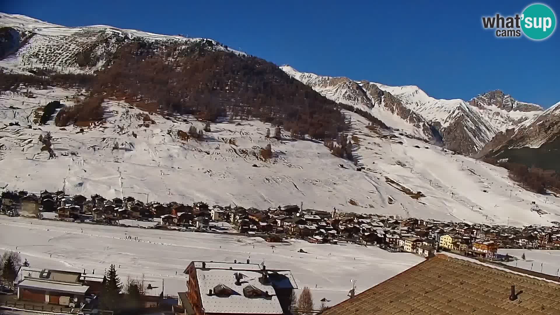 Stupenda webcam Livigno panoramica dall’hotel Teola