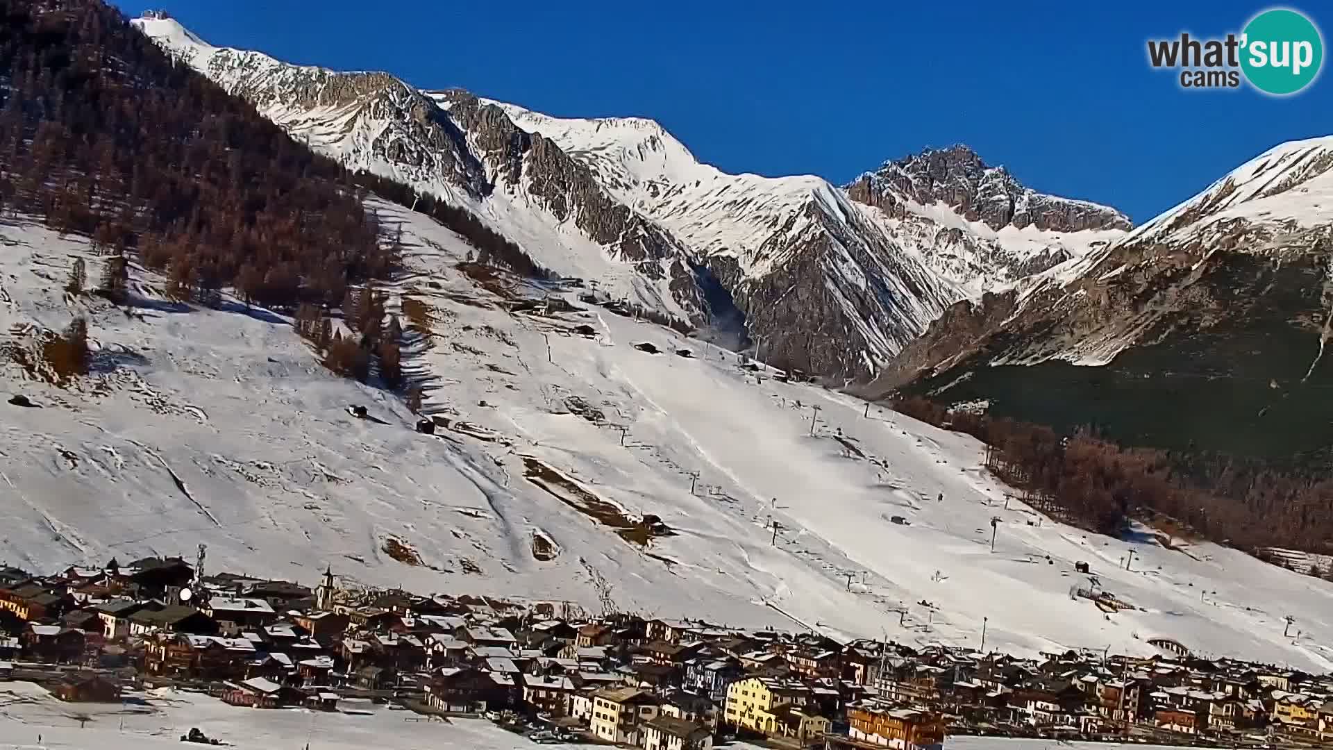 Neverovatna web kamera Livigno, panoramski pogled iz hotela Teola