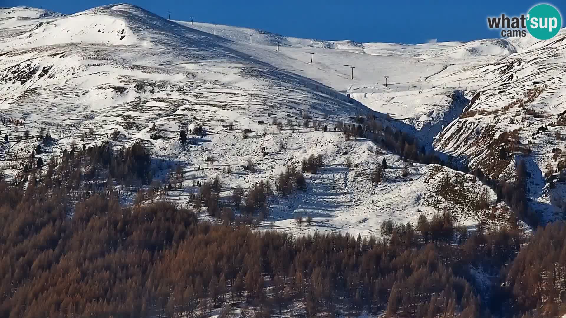 Increíble webcam de Livigno, vista panorámica desde el hotel Teola