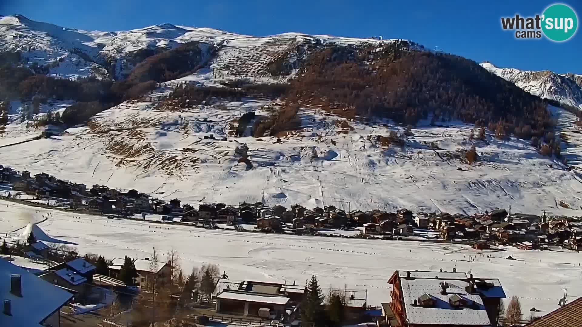 Erstaunliche Livigno Kamera, Panoramablick vom Hotel Teola