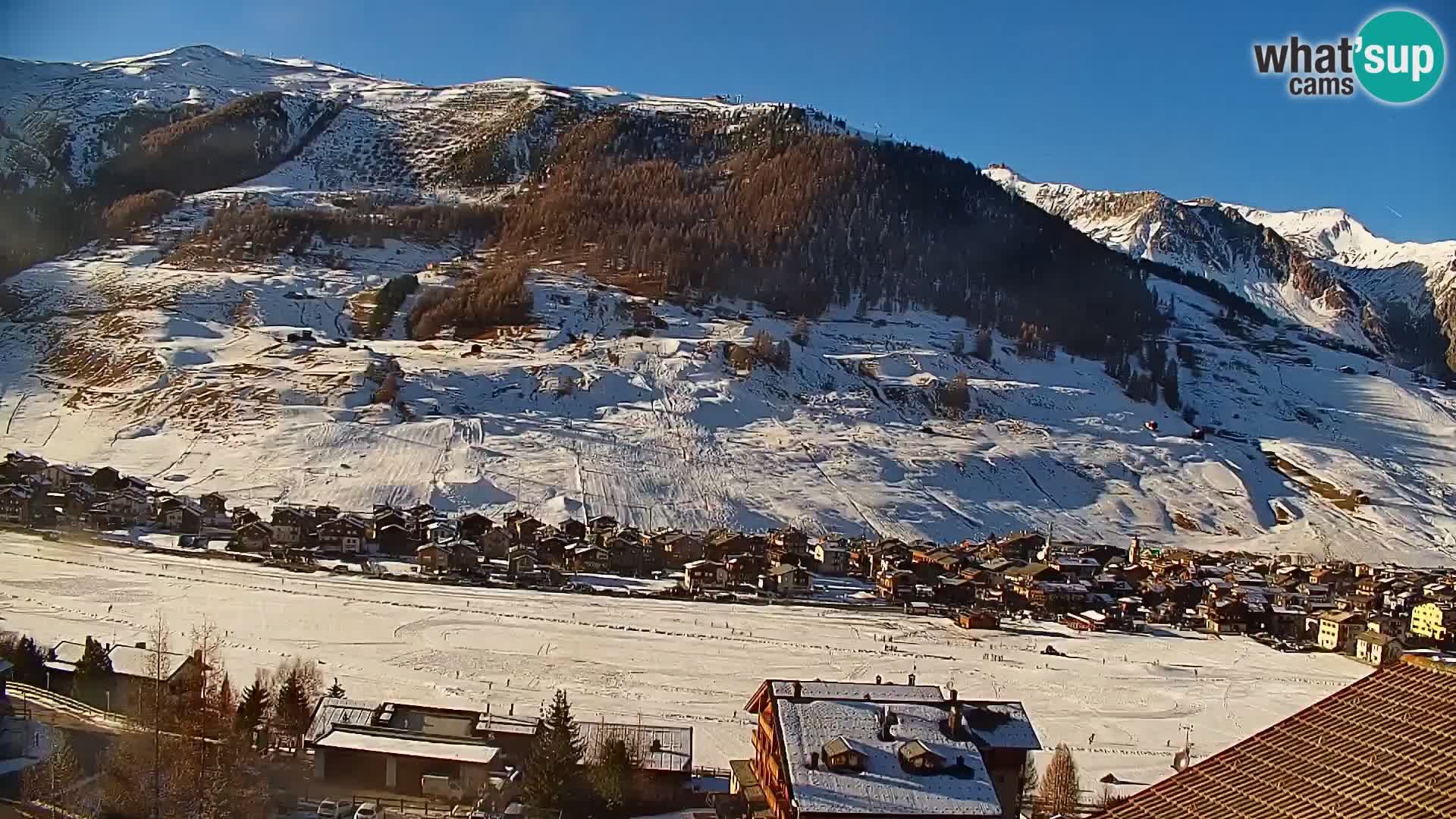 Erstaunliche Livigno Kamera, Panoramablick vom Hotel Teola