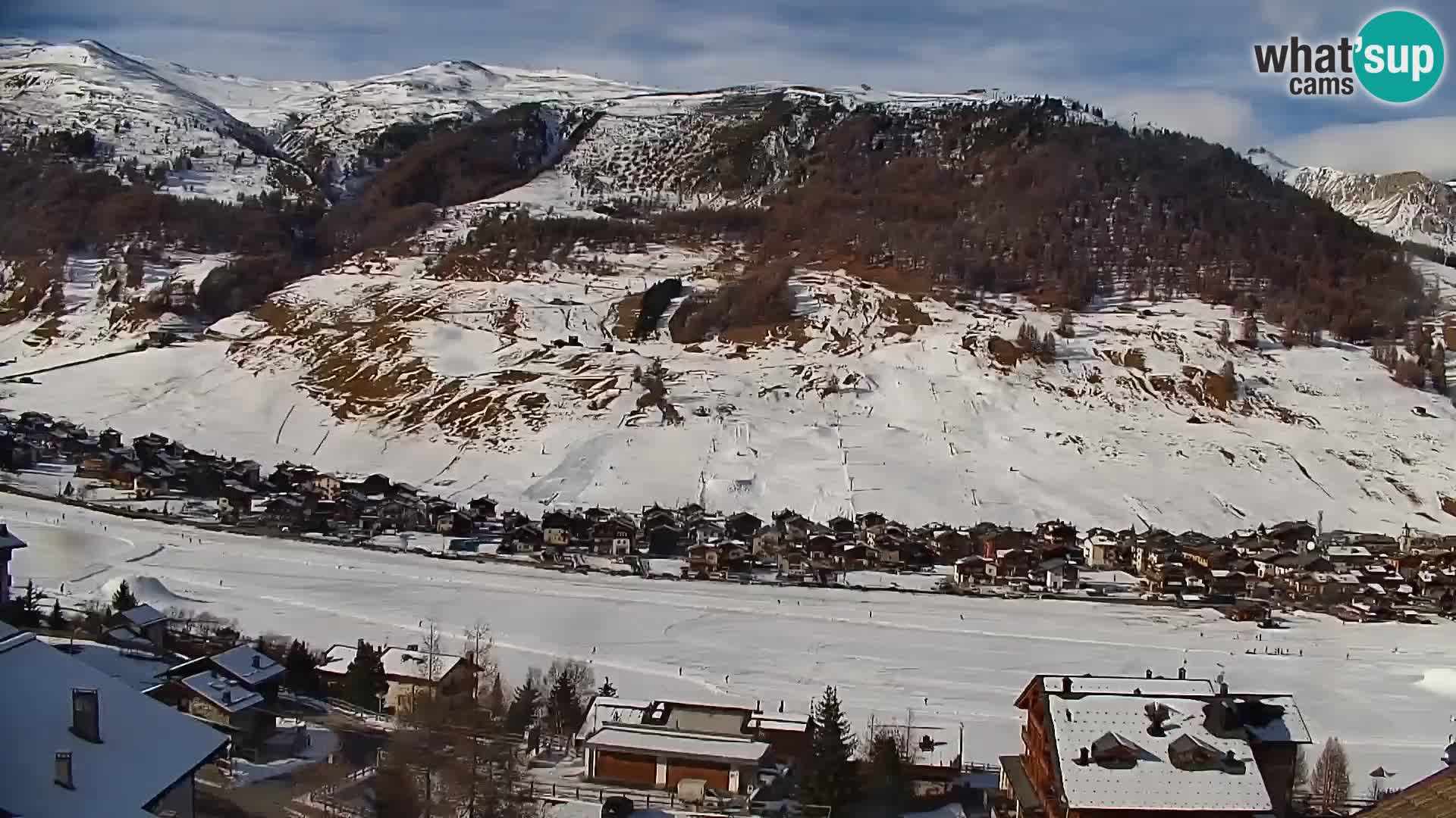 Erstaunliche Livigno Kamera, Panoramablick vom Hotel Teola