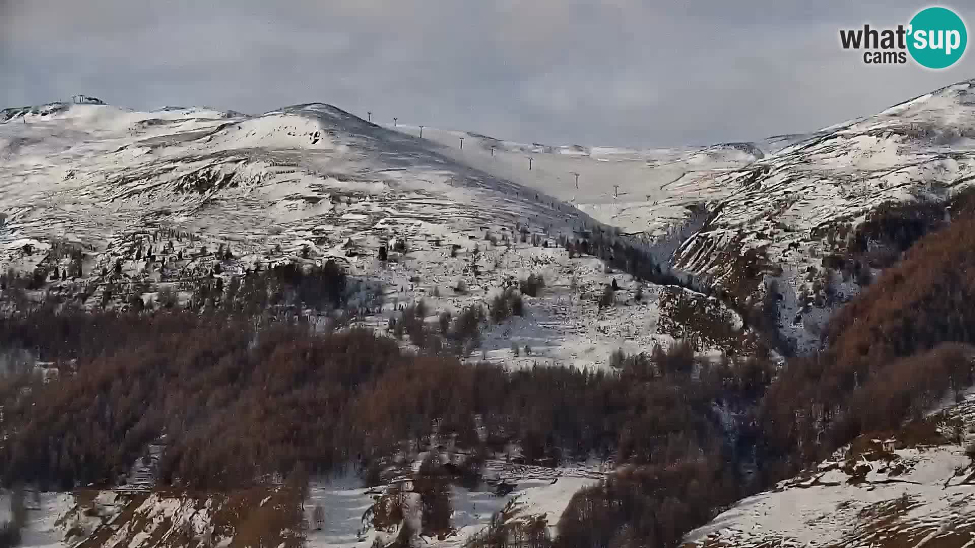 Erstaunliche Livigno Kamera, Panoramablick vom Hotel Teola