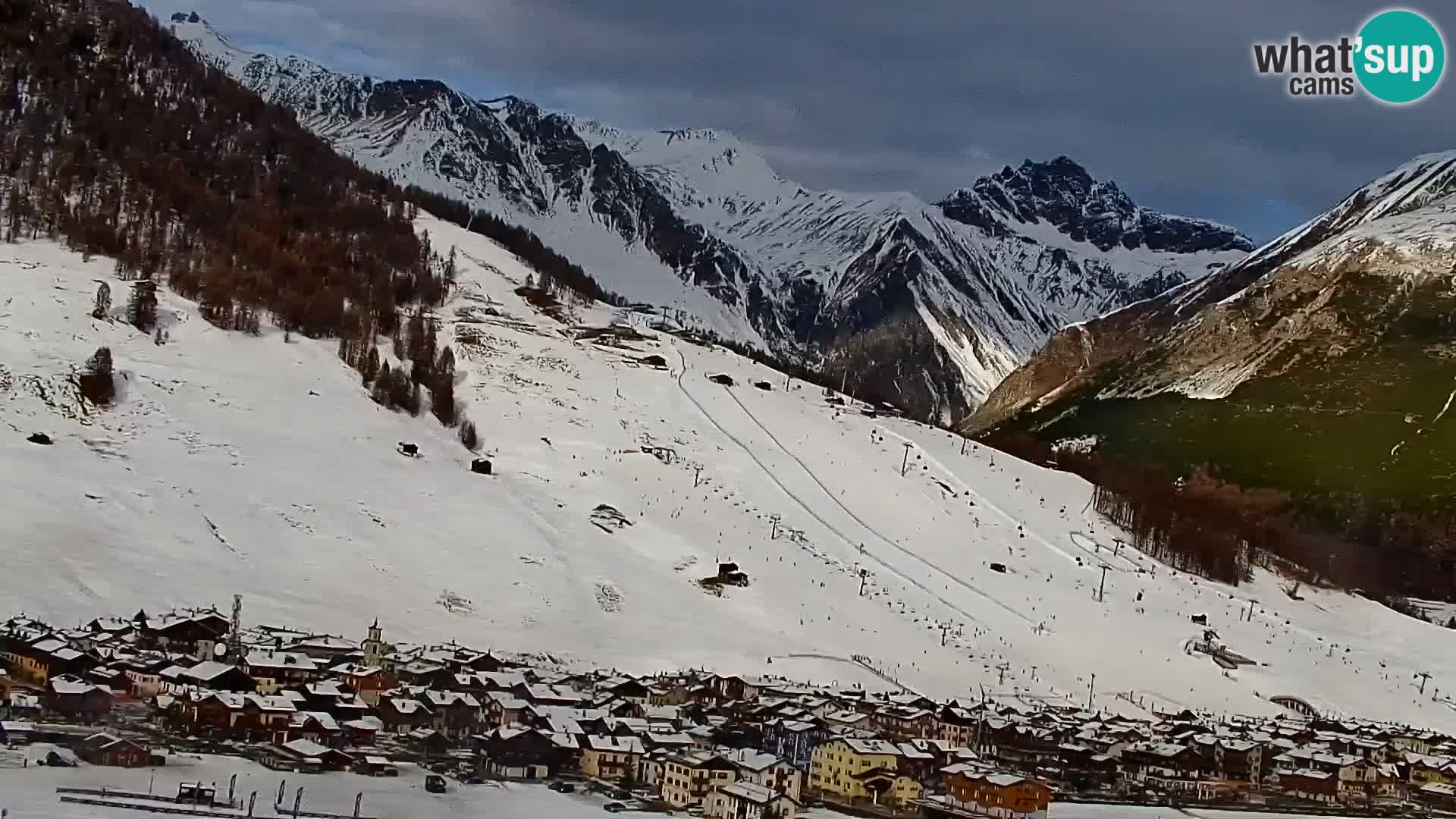 Stupenda webcam Livigno panoramica dall’hotel Teola