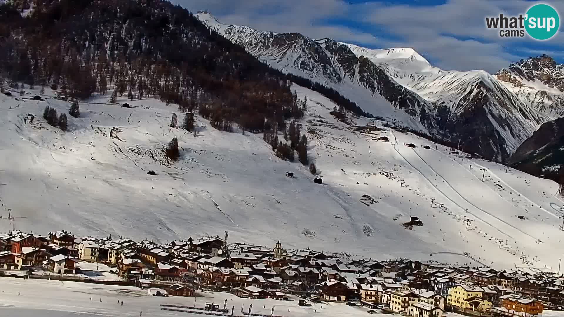 Stupenda webcam Livigno panoramica dall’hotel Teola