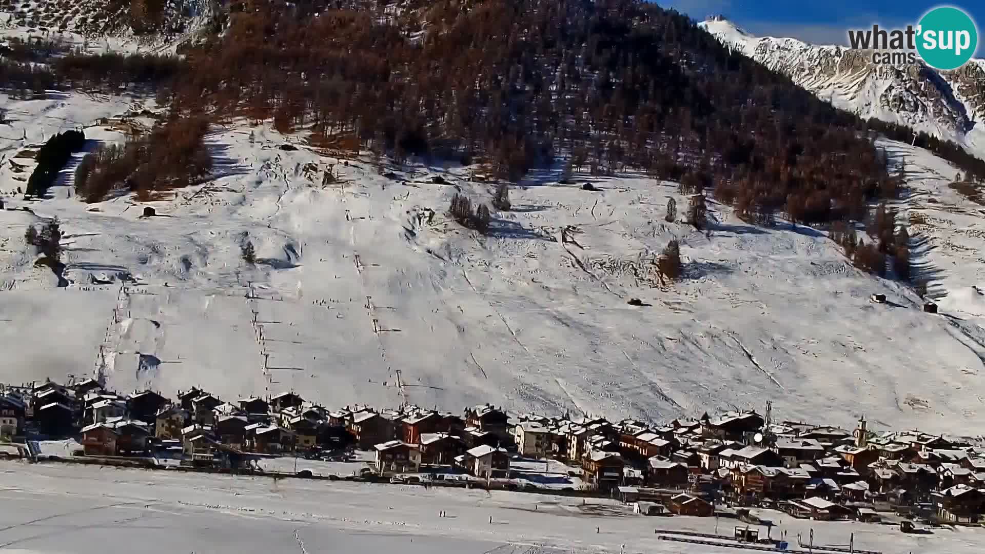 Erstaunliche Livigno Kamera, Panoramablick vom Hotel Teola