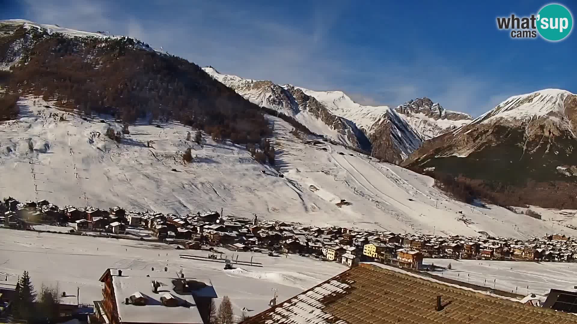 Stupenda webcam Livigno panoramica dall’hotel Teola