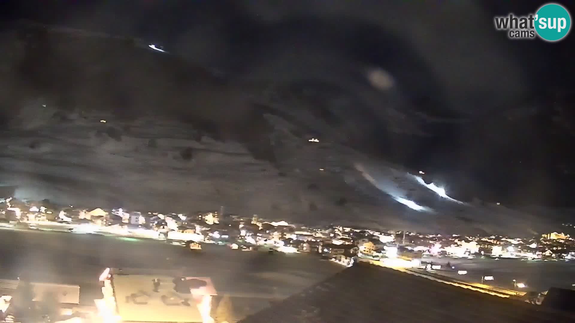 Increíble webcam de Livigno, vista panorámica desde el hotel Teola