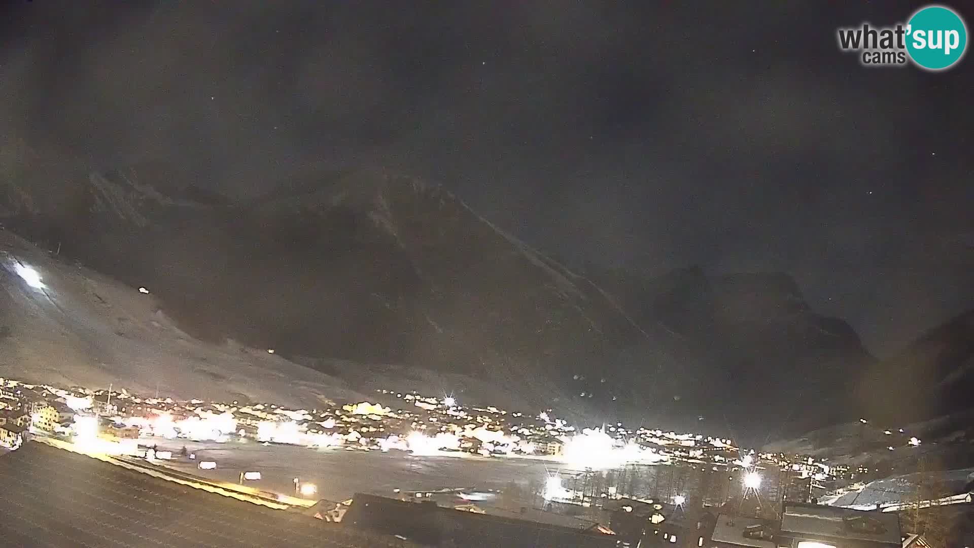 Increíble webcam de Livigno, vista panorámica desde el hotel Teola