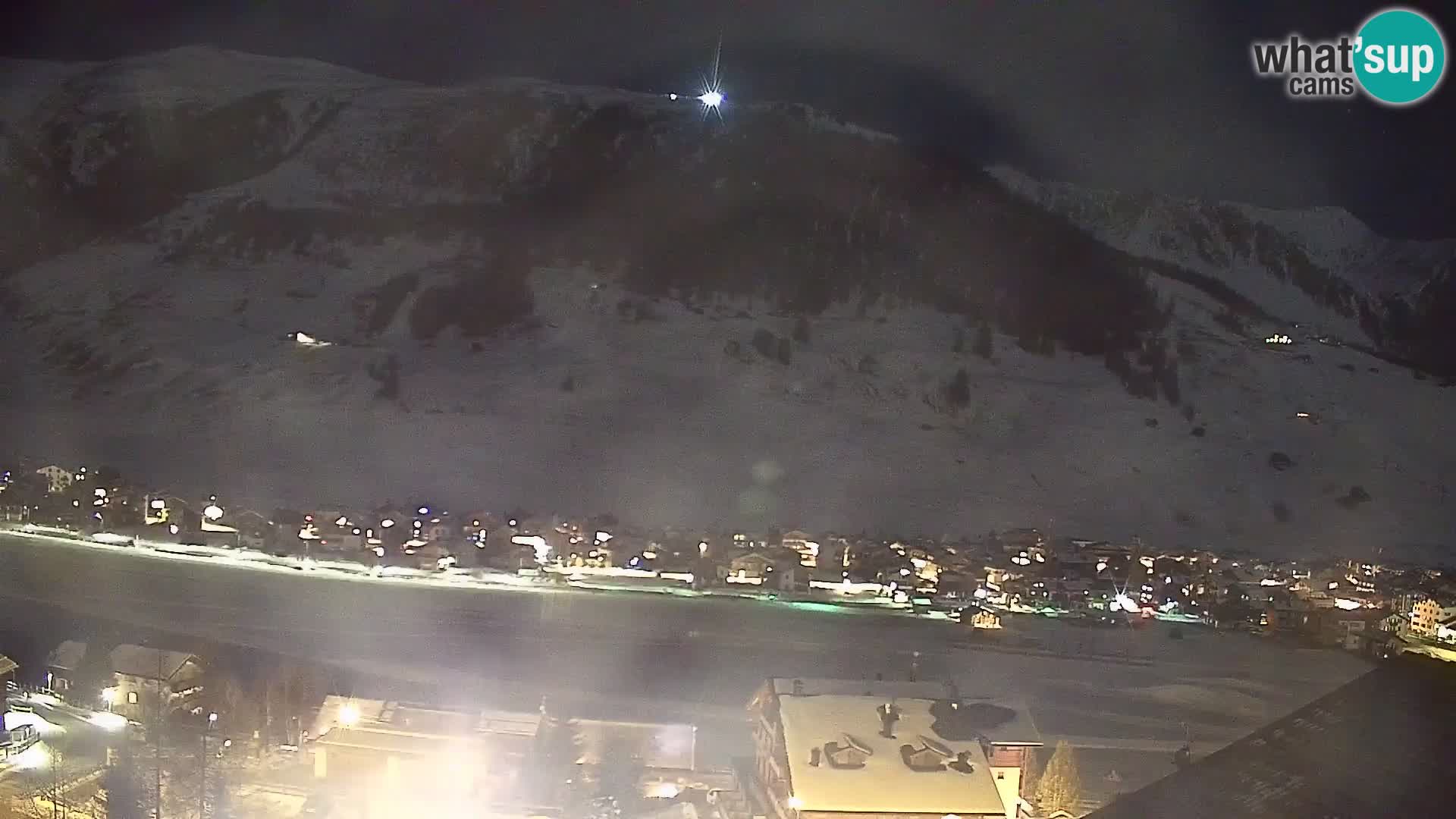 Increíble webcam de Livigno, vista panorámica desde el hotel Teola