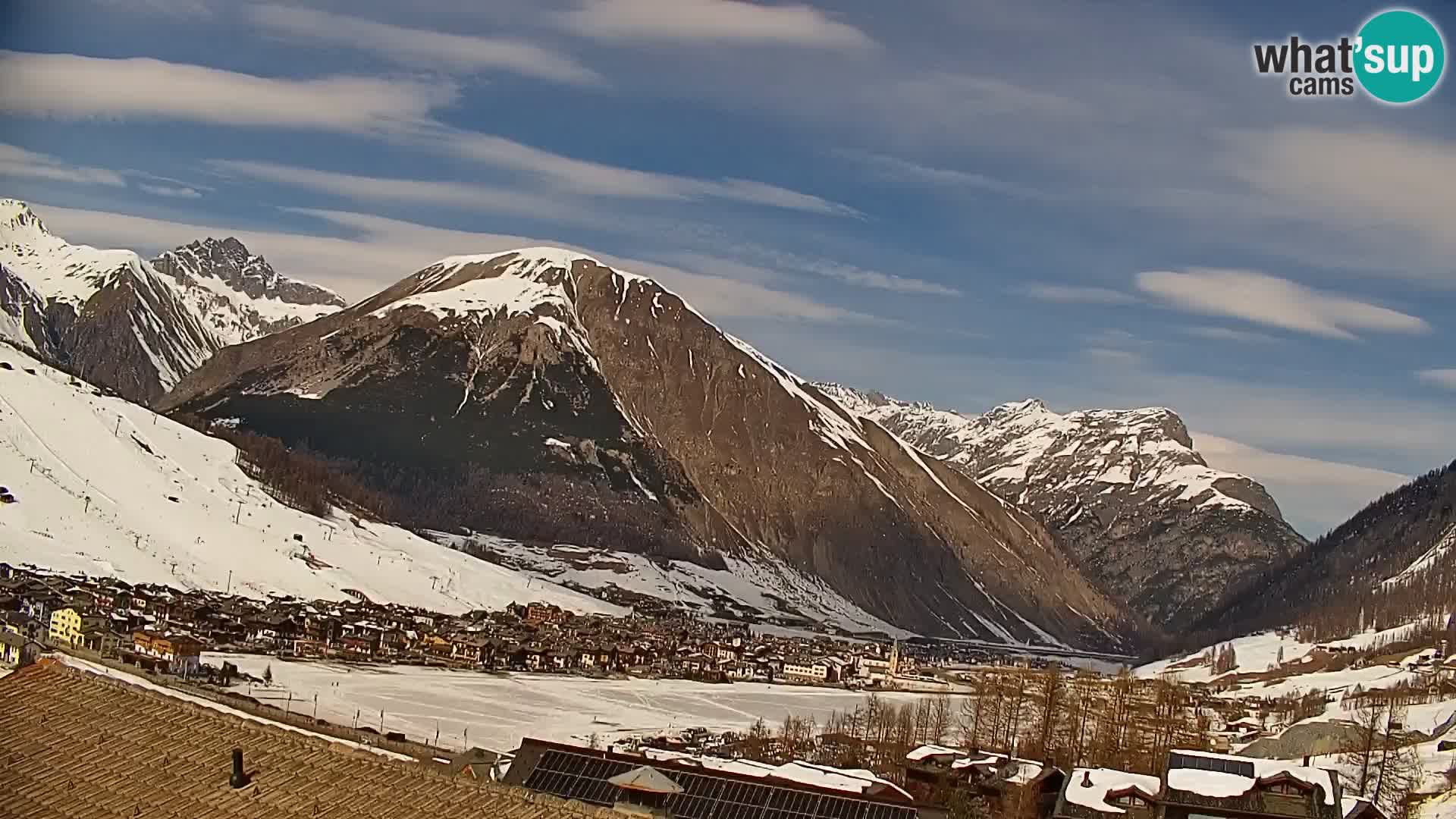 Erstaunliche Livigno Kamera, Panoramablick vom Hotel Teola