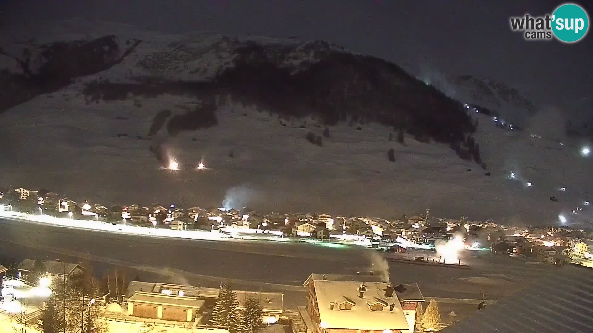 Superbe web camera Livigno, vue panoramique depuis l’hôtel Teola