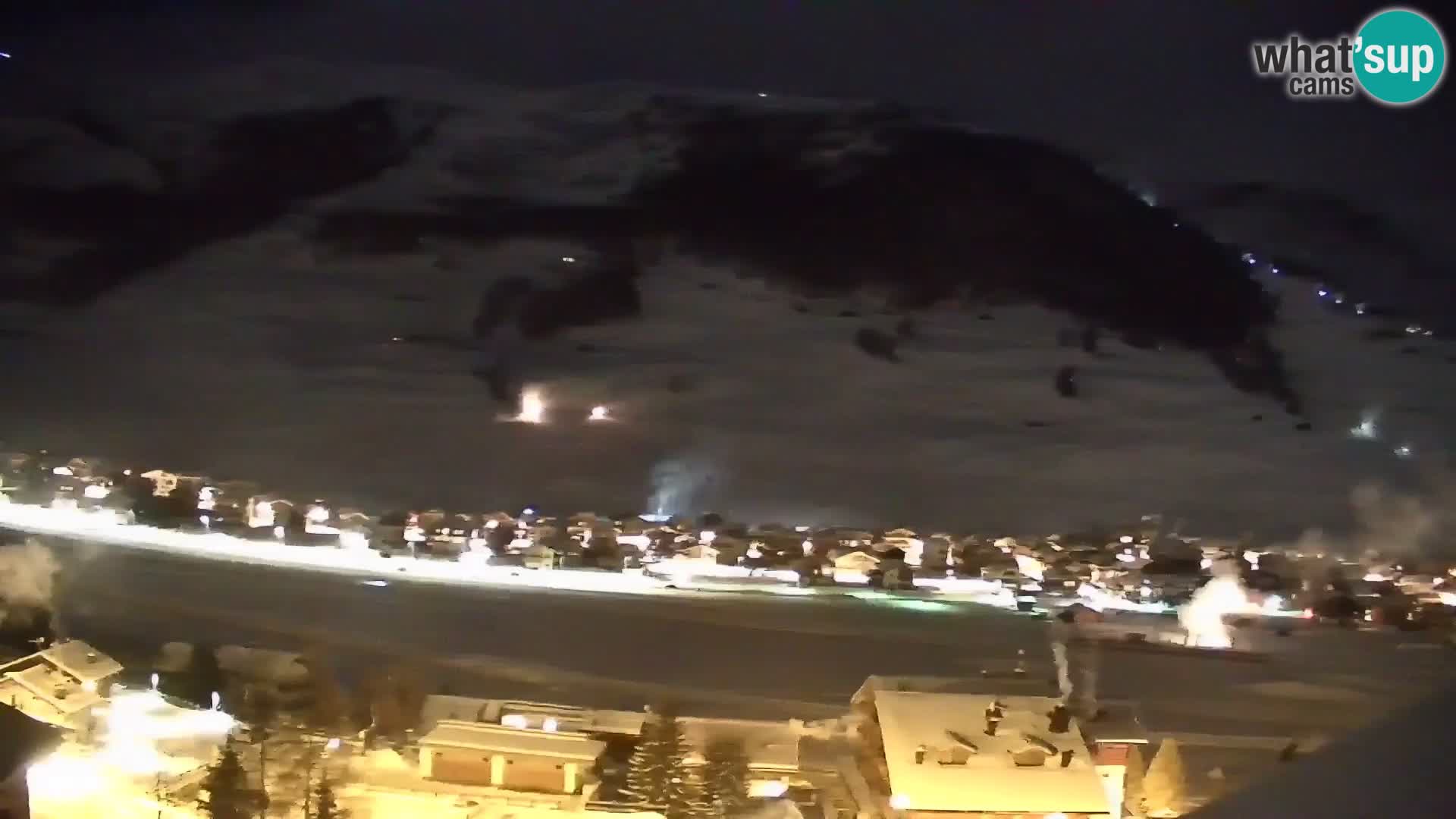 Erstaunliche Livigno Kamera, Panoramablick vom Hotel Teola