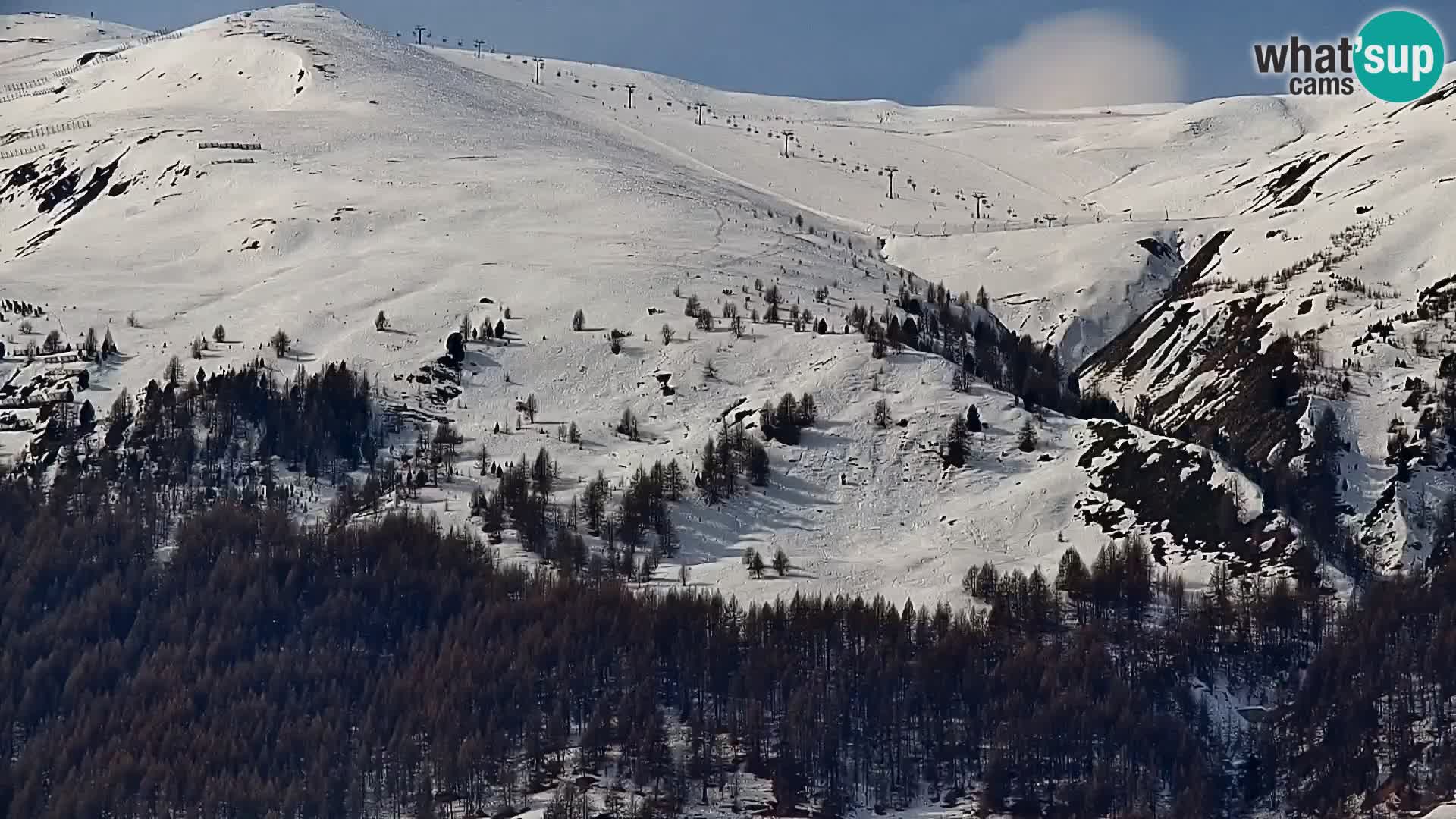 Stupenda webcam Livigno, vista panoramica dall’hotel Teola