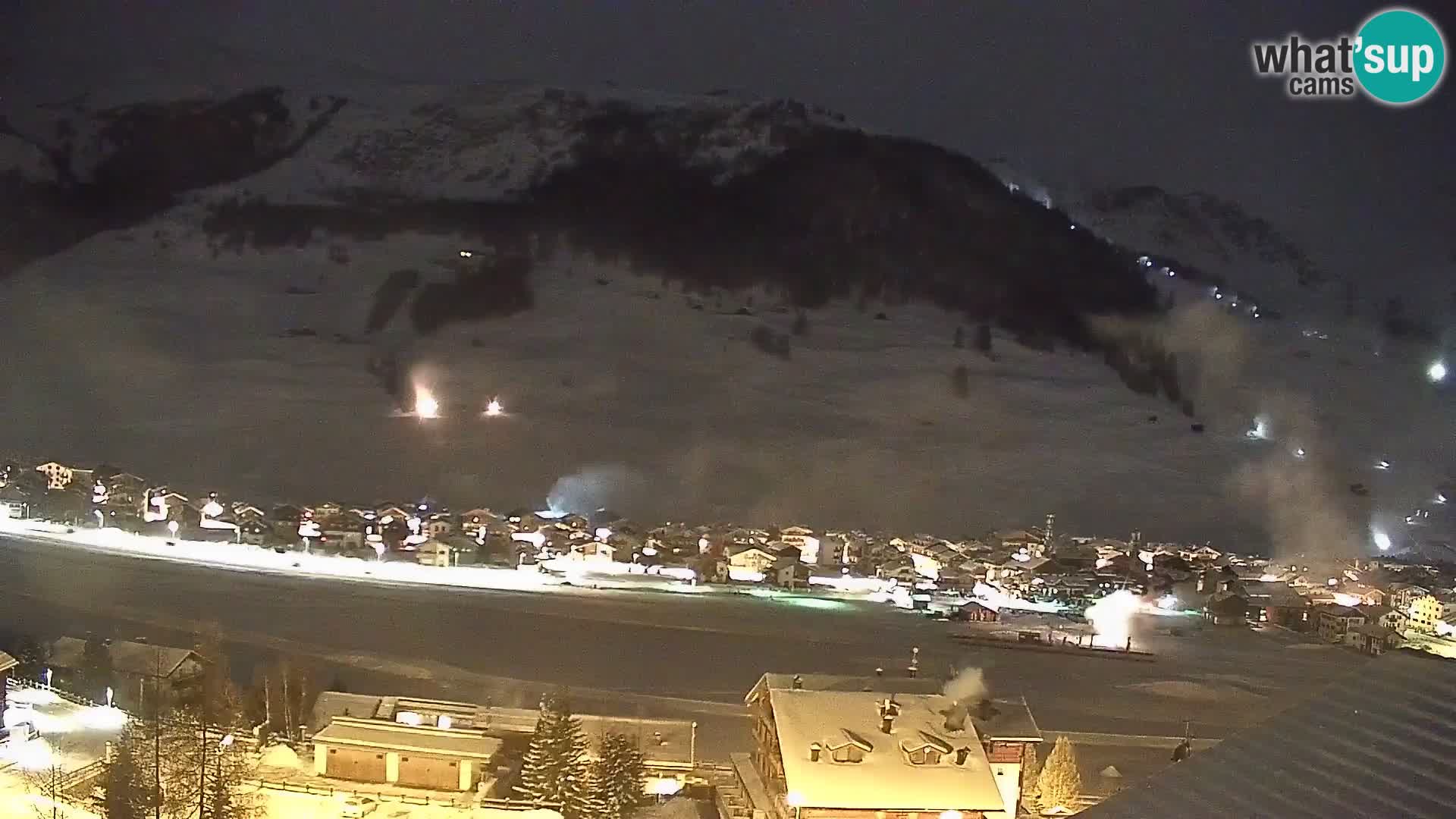 Erstaunliche Livigno Kamera, Panoramablick vom Hotel Teola